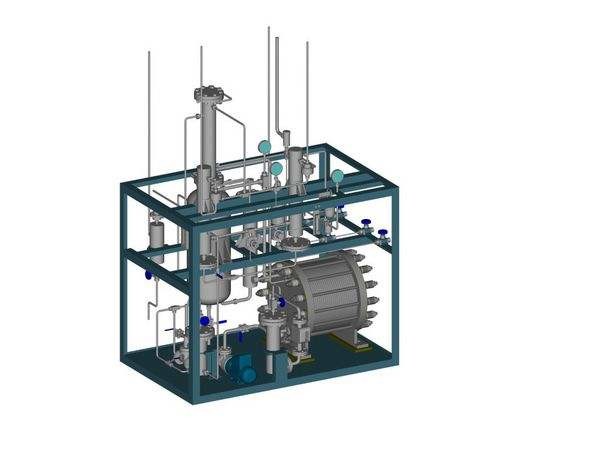 Оборудование газа завода воздушной сепарации водопода промышленное от сырцовой воды