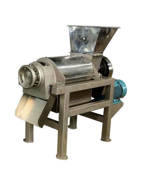 SUS304 5.5kw 1.5t/H Spiral Food Processing Equipment