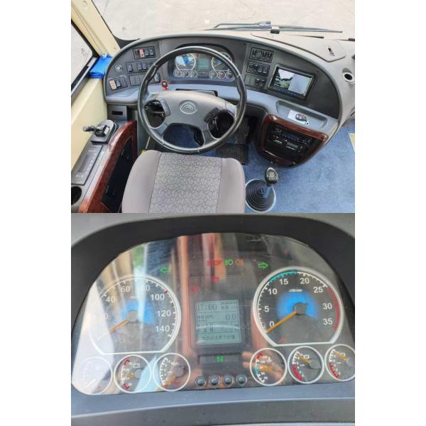 Autobus d'occasion de 28 places avec moteur Yuchai 200CV et vitesse maximale de 100 km/h