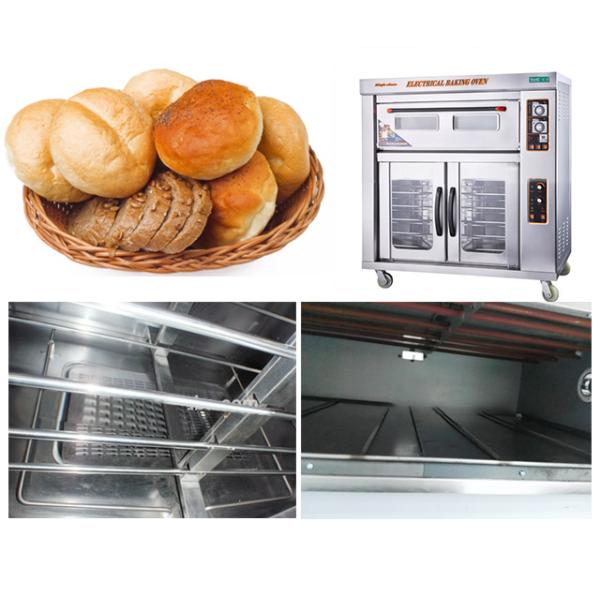 Gas Commercial oven of Bakery Equipment with Dough Fermentation Commercial Proofing Cabinet
