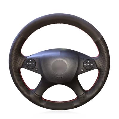 Mercedes-Benz W204 C-Class Fan Club Design Style Custom Leather Steering Wheel Cover