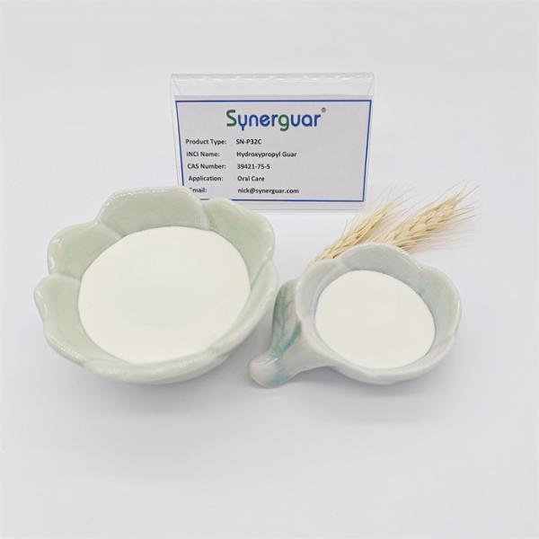Delayed Self Hydrating Guar Gum Bulk Transparency High Viscosity Toothpaste