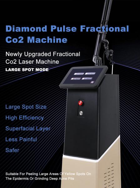 ZGV13-04 Latest Rf Tube Co2 Laser Skin Care Machine 30w Power Remove Acne Marks Remove Freckles And Scars Smooth Device