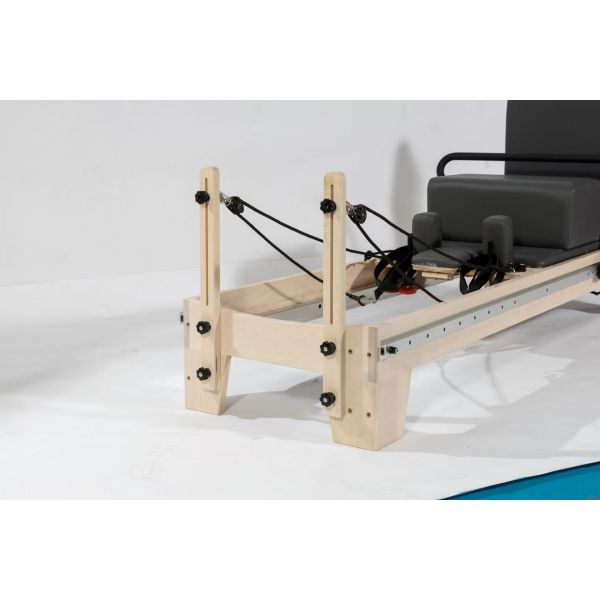 Full Track Maple Pilates Reformer U+PL001FW with Precision Alignment System