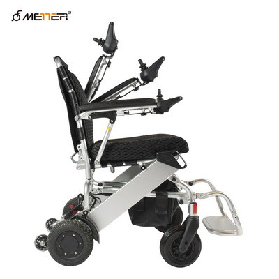 Lightweight Motorized Folding Power Wheelchair With 220lb Load
