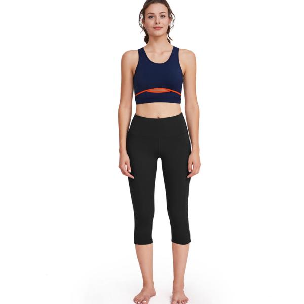 Running Polyester Yoga Pants Women Yoga Set Workout Fitness Leggings Set
