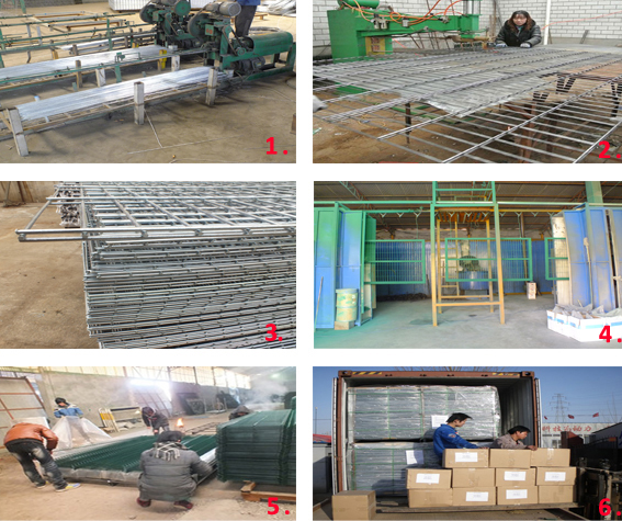 656 Twin Wire Fence Manufacturer,Powder Coated RAL 6005 Fence Manufacturer