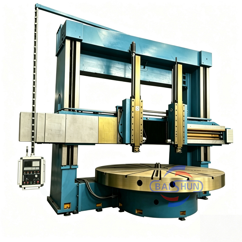 Double Column Vertical Cnc Lathe CK5250 Lathe Cnc Vertical Turning Machine Heavy Duty