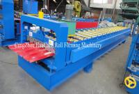 Longue machine de formage de feuilles de toit d'envergure