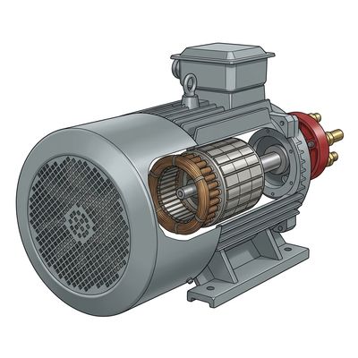 300kW Water Cooled Permanent Magnet Generator with 97% Efficiency for Industrial Power