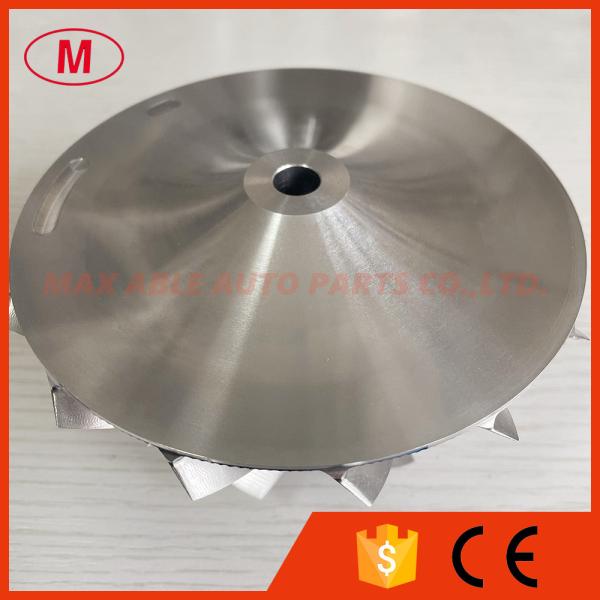 S400 88.80/122.00mm 7+7 blades Point Milling Inverse Curve Performance turbo Aluminum 2618/billet compressor wheel