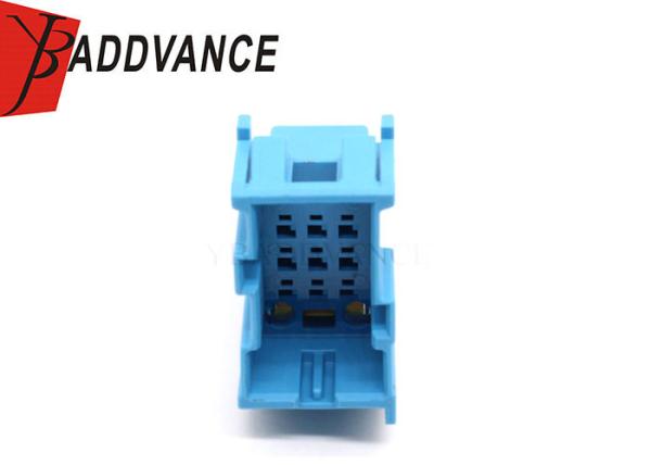 2377861-4 TE Connctivity PA66 GF30 11 automotivos azuis Pin Male Connector
