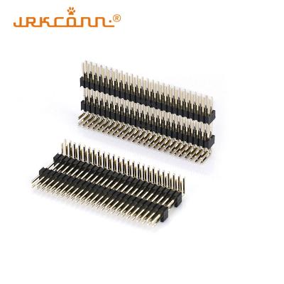 1.27MM PH Connecteurs de tête de broche à angle droit à double rangée
