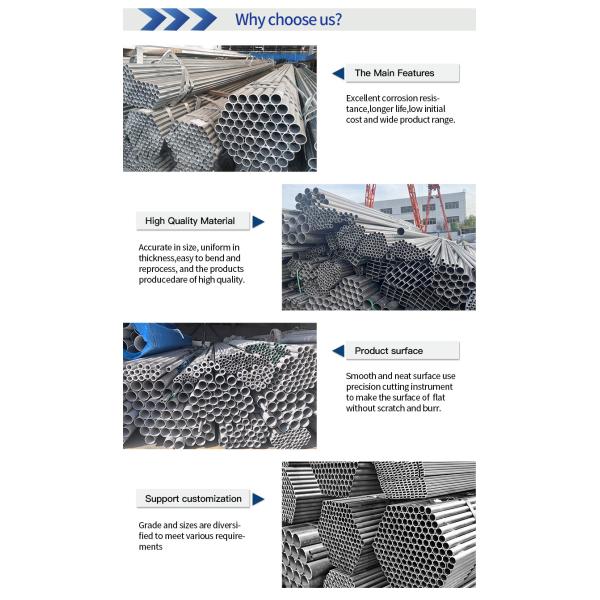 A312 ASTM Stainless Steel 304L Pipe Seamless Welded SCH40