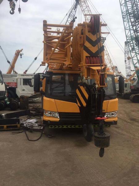 used truck mounted crane Truck Crane With 5-arm Boom Style and 36m Jib Length 	35 ton truck crane used crane truck