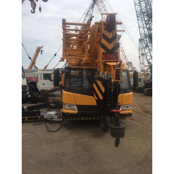 used truck mounted crane Truck Crane With 5-arm Boom Style and 36m Jib Length 35 ton truck crane used crane truck