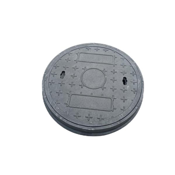 Anti Corrosion Light Weight SMC Manhole Covers BS EN124 For Drainage Project