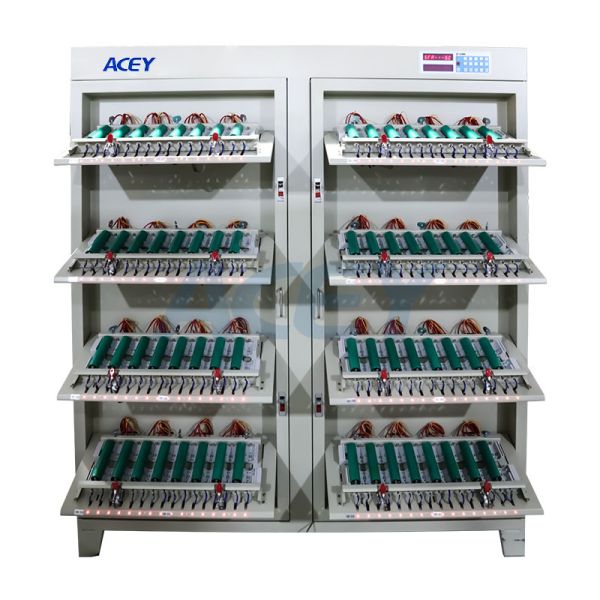 Cylindrical Lithium Ion Battery Cell Testing Equipment For 18650-32140