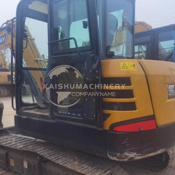 Sany SY 55 Excavator with 0.23 m3 Bucket Capacity 5000 KG Machine Weight in Shanghai