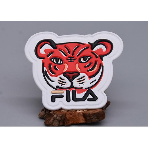 Одежды Degradable TPU выбили изготовленный на заказ ярлык логотипа с 5 цветами