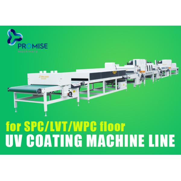 Plastic Composite Flooring Coating Machine SPC UV Protected Stone