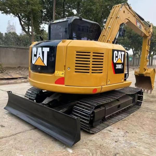 Well-Maintained Used Caterpillar CAT 308E Excavator with Original Color