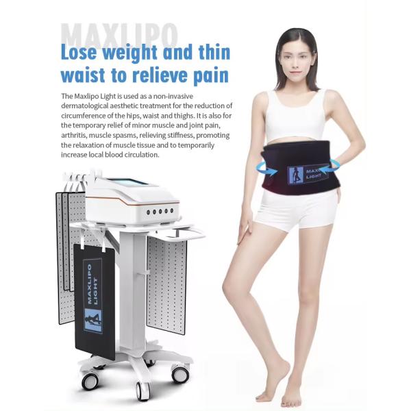 Dual Wavelength Laser Body Slimming Machine 650nm 940nm For Pain Therapy / Weight Loss