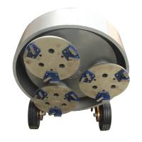 Moedor concreto planetário And Polisher With do assoalho de Merrock 3 cabeças