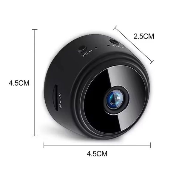 Wireless IP Cameras 1080P WiFi Mini Camera 150 Angle Nanny Cam Night Vision