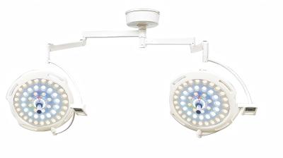 Advanced Dual-Head LED Shadowless Surgical Lamp with 60,000 Hours LED Lifespan and Adjustable Color Temperature 3000K-6700K