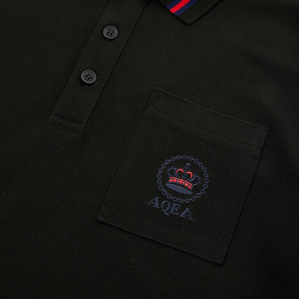 Striped Embroidery Kids Polo Custom Sleeve T Shirt in 100% Cotton for Summer Season