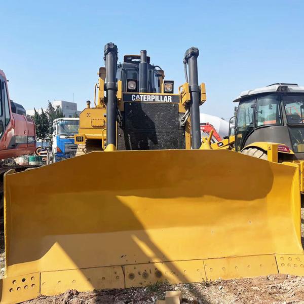 CE Used CAT D9R Bulldozer 337KW Rated Power 13.6m3 Blade Capacity Excellent Condition