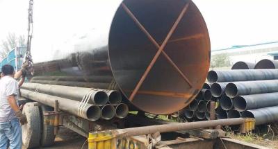 SSAW Oil Steel Pipe , API 5CT Welded Spiral Steel Pipe For Water Well