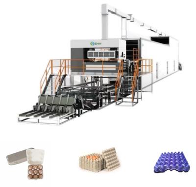 Máquina de fabricação de caixas de ovos de pasta de papel de reciclagem