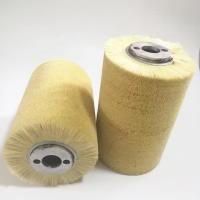 Pinceau à rouleaux de nettoyage industriel à base de silicone carbure nylon abrasif
