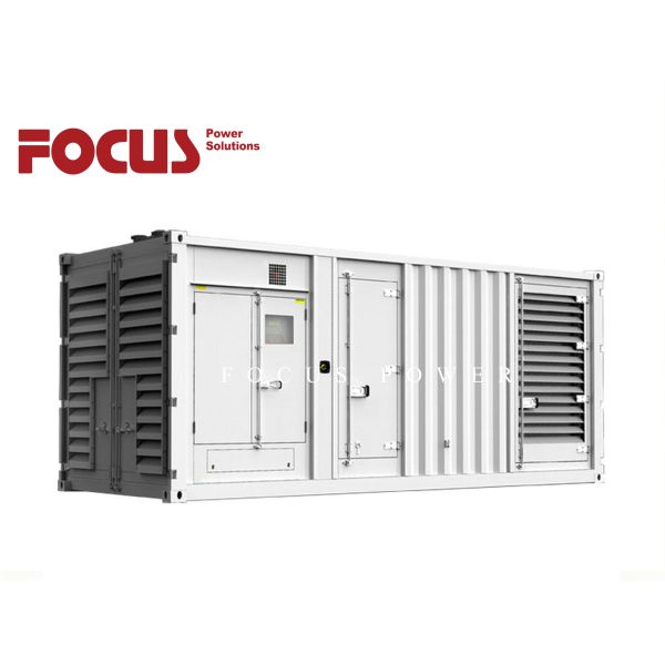 1250kVA 1000kW Cummins 20ft Container Diesel Generator Set 1800 RPM Liquid Cooled