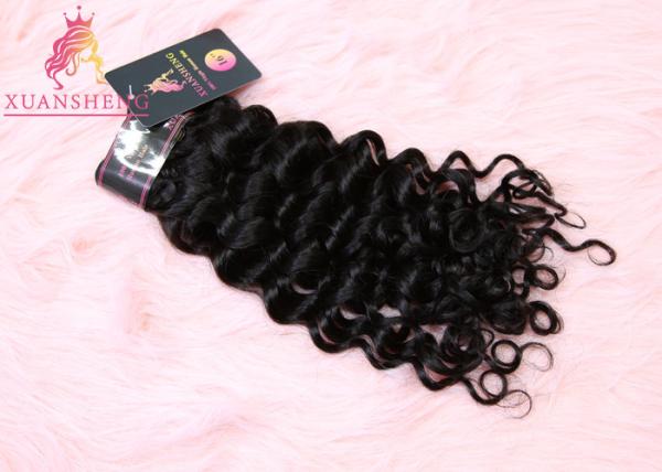 Cuticle Aligned Raw Virgin Indian Hair Italian Wave Double Drawn Weave Bundles