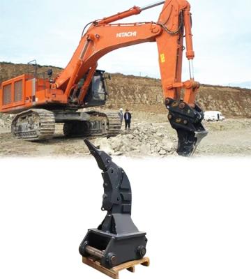 Vibration Dampening Design Excavator Ripper For Soft Soil In Construction And Mining