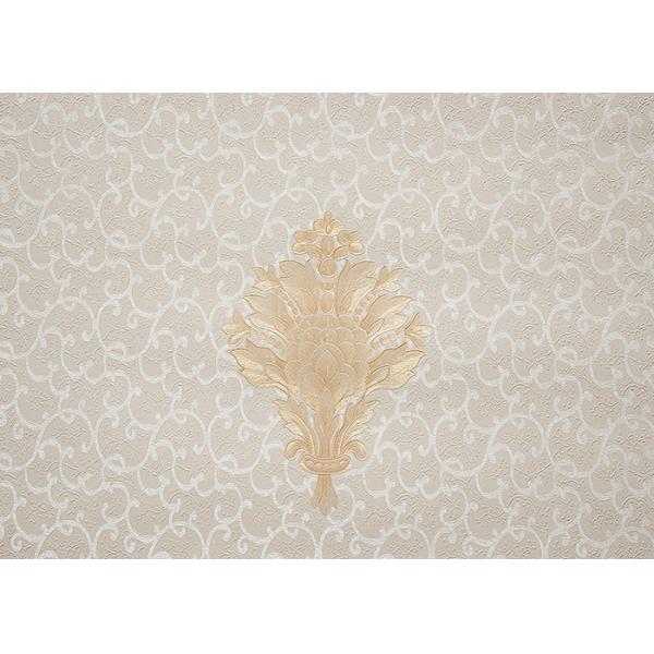 Papier peint concis européen durable économique de style pour le fond de TV/sofa