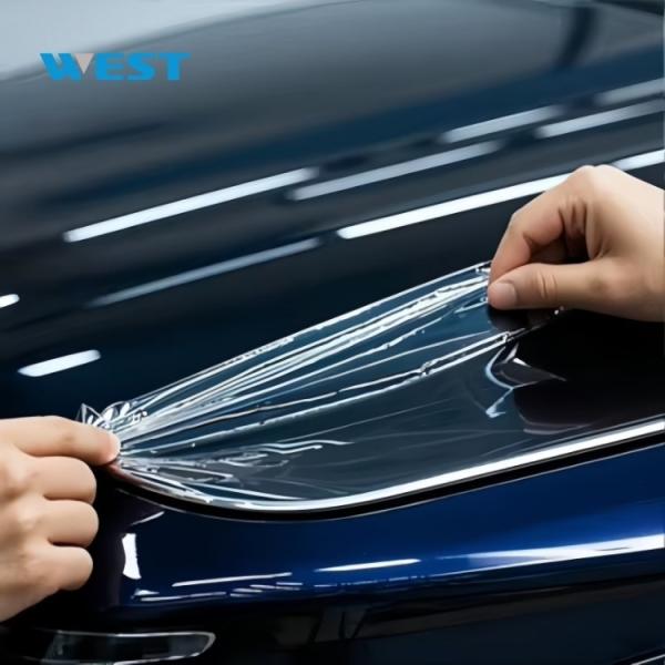 Self Healing Car Roof Protection Film Explosion Proof Stretchable Customizable