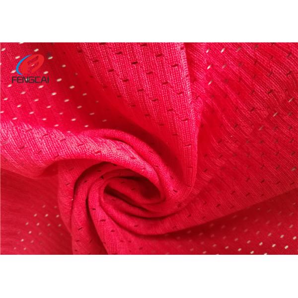 Рад красит сетки пригонки 100% полиэстер ткань сухой материальную Бреатабле для футболок