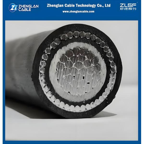Medium Voltage power cable aluminum wire armoured cable 0.6/1kv AL/XLPE/PVC/AWA/PVC 1x400mm2 underground cable