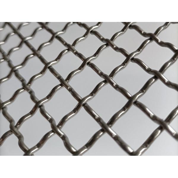 0.5m-2m Stainless Steel Crimped Wire Mesh