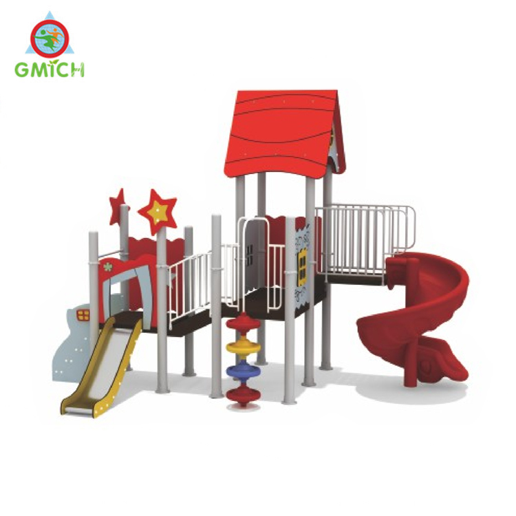 Outdoor Park Toys for Kids Durable Plastic Playground Slide Outdoor Play Sets Professional Playground Manufactu