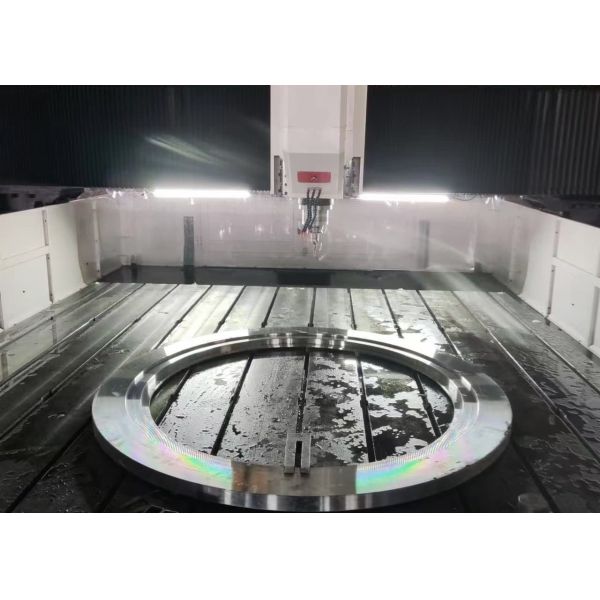 6000x3900x2700mm Overall Size CNC Gantry Metal Drilling Machine 70mm Max Drilling Diameter