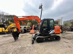 Japan Used Hitachi Mini Excavator 7ton for sale Second Hand ZX70 Jindongyu