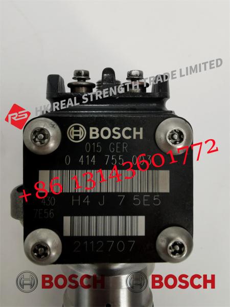 Bosch For  Truck Diesel Engine Common Rail Fuel Pump 0414755003 0414755007 0414755008