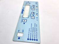 7 Way 0.1Pitch Single Row Crimp Housing Backlight Switch avec LED pour le régulateur de température