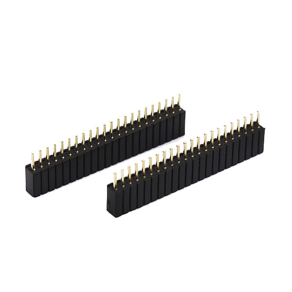 PCB 1,27 Mm типа ПОГРУЖЕНИЯ женской строки заголовка одиночной прямого