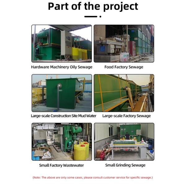 Equipo municipal industrial del tratamiento de aguas residuales con el sistema de control del PLC DCS